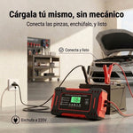 Cargador Reparador Inteligente de Batería para Auto